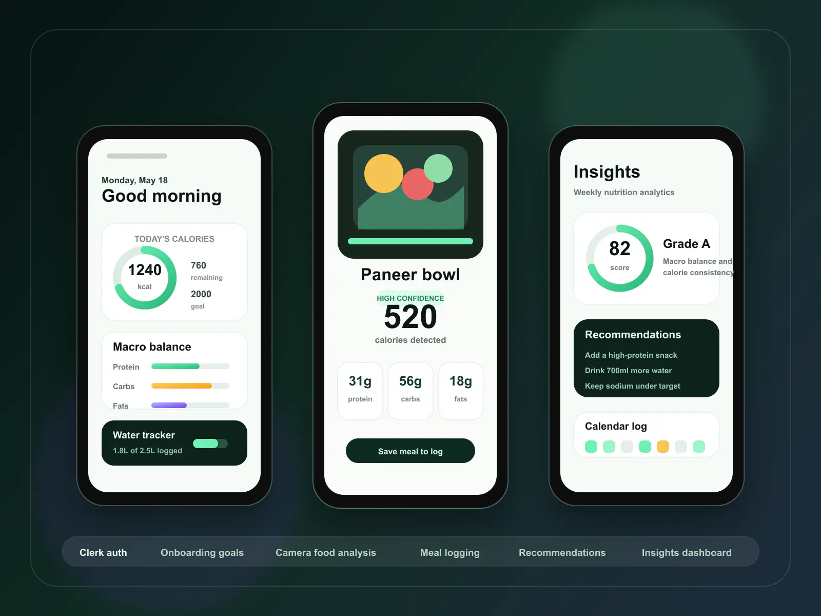 NutriLife project screenshot